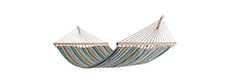 Quiled Hammock Double with Bar / full size